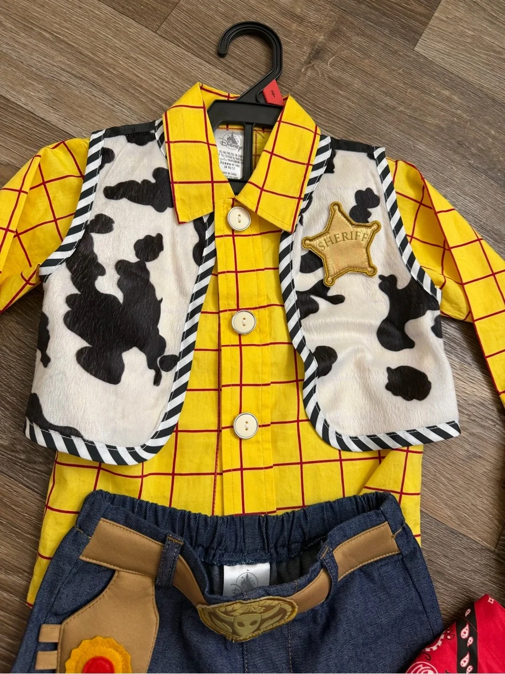 Disney Toy Story Woody Costume Set Size 18-25 Months